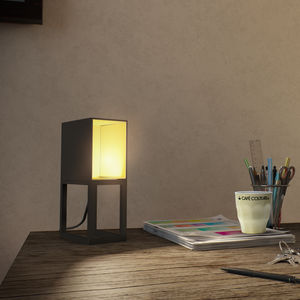 lampada da tavolo / moderna / in alluminio / da interno