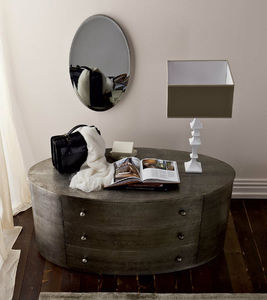 cassettone moderno / in legno / in legno laccato / marrone