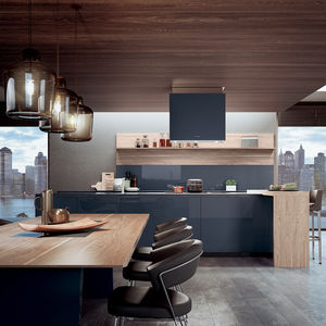 cucina moderna / in quercia / in noce / in vetro