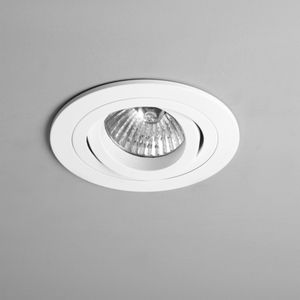 faretto da incasso a soffitto / da interno / alogeno / tondo