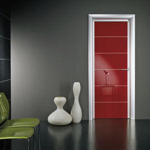 porta interna / battente / in laminato / laccata