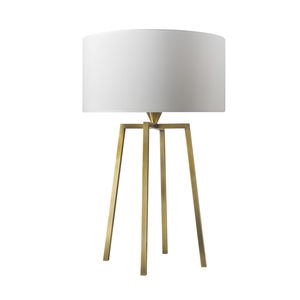 lampada da tavolo / classica / in ottone / in cotone