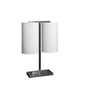 lampada da tavolo / moderna / in ottone / in cotone