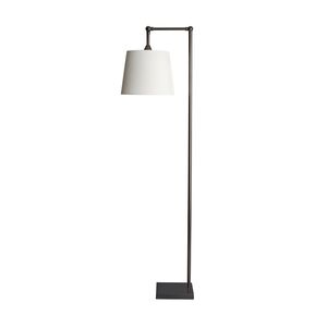 lampada da terra / classica / in ottone / in cotone