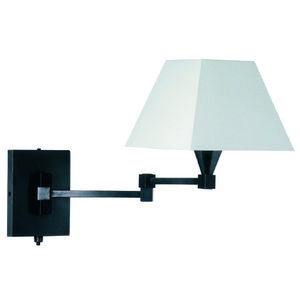 applique moderna / in ottone / in cotone / LED