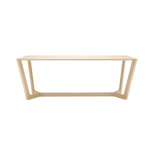 scrivania in legno / in acciaio inossidabile / moderna / contract