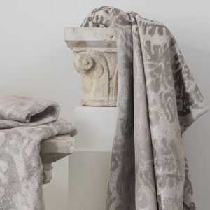 tessuto da tappezzeria / a motivi / in cotone / in lino