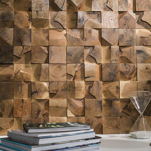 mosaico da interno / da parete / in legno / opaco