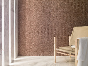 mosaico da interno / da parete / in alluminio / esagonale