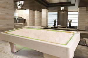 lettino per massaggi fisso / contract