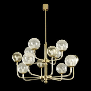 lampadario moderno / in vetro soffiato / in vetro di Murano / LED