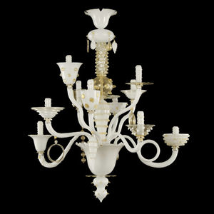 lampadario classico / in vetro soffiato / in vetro di Murano / LED