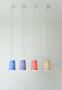lampada a sospensione / moderna / in Nebulite® / in lana