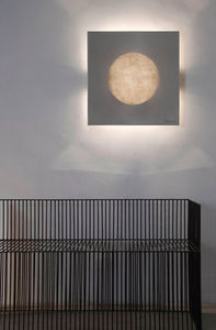 applique moderna / in acciaio / in Nebulite® / alogena