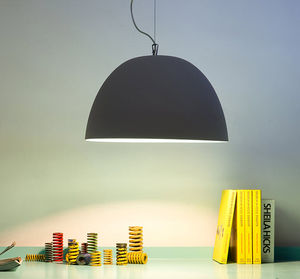 lampada a sospensione / moderna / in acciaio / in Nebulite®