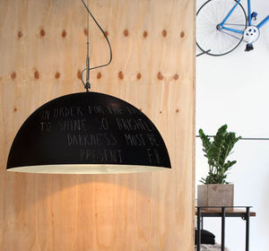 lampada a sospensione / moderna / in acciaio / in Nebulite®