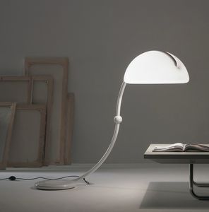 lampada con piede / design originale / in metallo / da interno