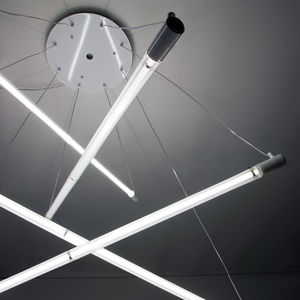 lampada a sospensione / design originale / in policarbonato / da interno