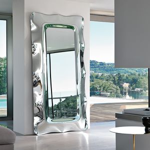 specchio a muro / da terra / moderno / rettangolare