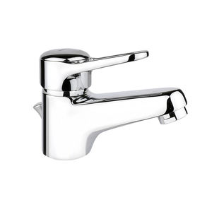 miscelatore per lavabo / in metallo cromato / da bagno / 1 foro