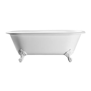 vasca da bagno su piedi / ovale / in composito / in pietra