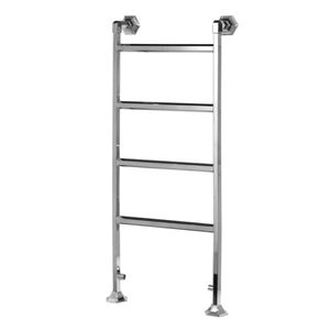 radiatore scaldasalviette ad acqua calda / in metallo / moderno / verticale
