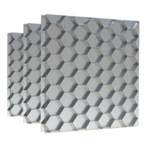 pannello in composito per mobilio / in alluminio / da parete / satinato