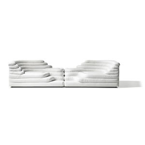 divano modulare / design originale / indoor / in pelle
