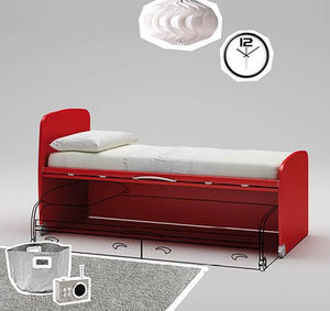 Letto con letto estraibile / singolo / moderno / a cassetti ... Letto con letto estraibile / singolo / moderno / a cassetti ...
