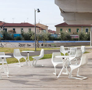 tavolo bistrot / moderno / in metallo / in MDF