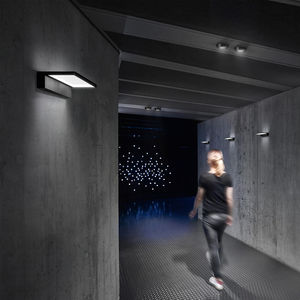 applique moderna / in alluminio / in vetro / LED