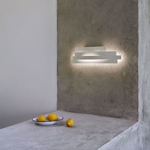 applique design originale / in acciaio inox / LED / lineare