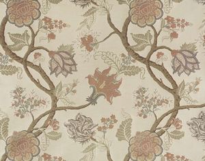 tessuto da tappezzeria / a motivi / in seta / Jacquard