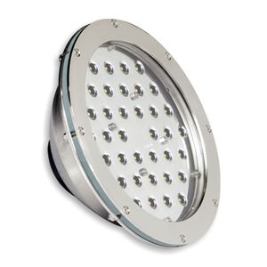 luce da incasso a pavimento / LED / tonda / per piscina