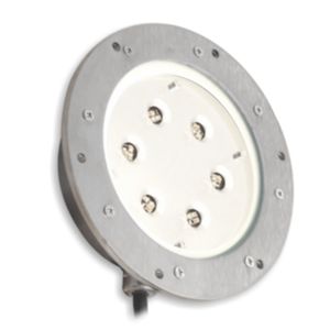 luce da incasso a pavimento / LED RGBW / tonda / per piscina