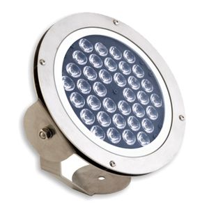 luce orientabile / da incasso a pavimento / LED RGBW / tonda