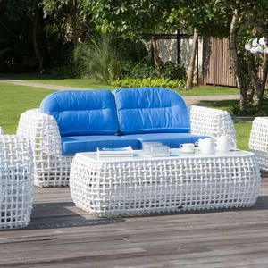 divano modulare / d'angolo / moderno / da giardino