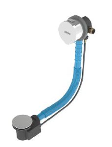 miscelatore per vasca / da parete / in ottone cromato / da bagno