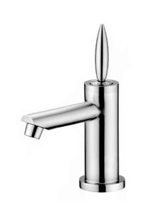 miscelatore per lavabo / in ottone cromato / da bagno / 1 foro