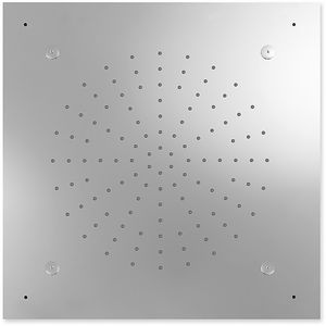 soffione doccia da incasso a soffitto / quadrato / a pioggia