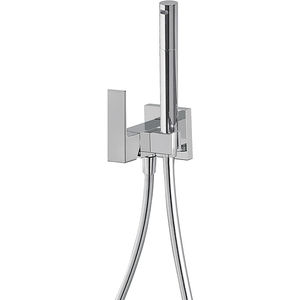 miscelatore per bidet / da incasso / in metallo cromato / da bagno
