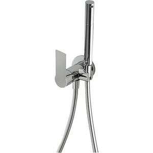 miscelatore per bidet / da incasso / in metallo cromato / da bagno