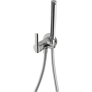 miscelatore per bidet / da incasso / in metallo cromato / da bagno