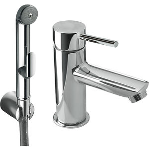 miscelatore per bidet / da incasso / in metallo cromato / da bagno