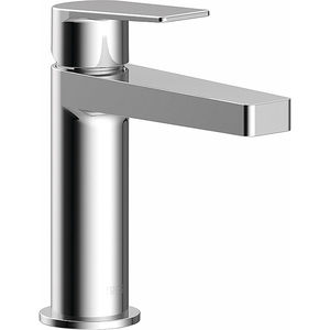 miscelatore per lavabo / in metallo cromato / da bagno / 1 foro