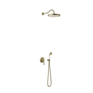 set doccia da incasso a muro / classico / a pioggia / con doccia a mano