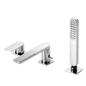 miscelatore da doccia / per vasca / in metallo cromato / da bagno