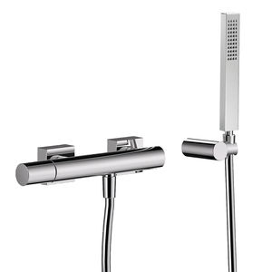 miscelatore da doccia / da parete / in metallo cromato / da bagno