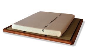letto tatami / matrimoniale / moderno / in legno