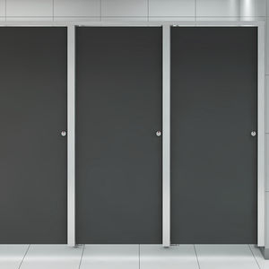 cabina WC per bagno pubblico / in HPL / in vetro / in legno